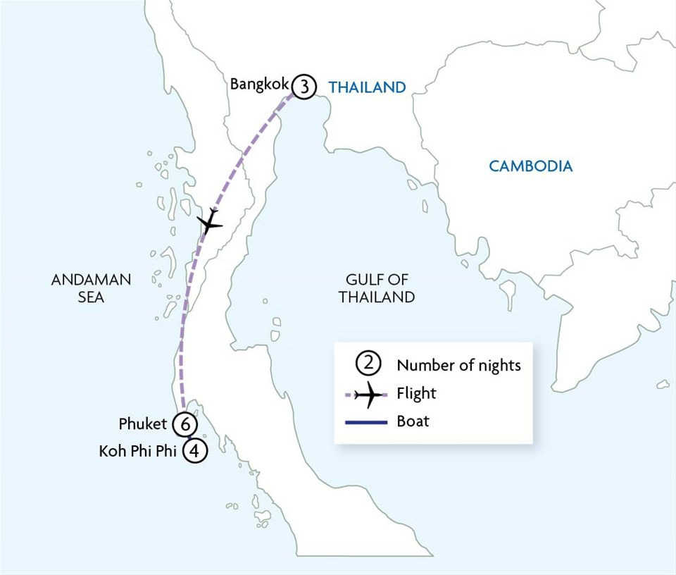 How to Get to Phi Phi Island from Bangkok